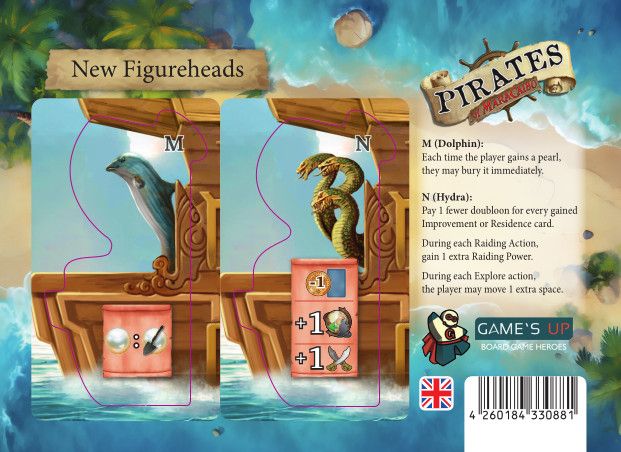 Pirates Of Maracaibo: New Figureheads - Board Game