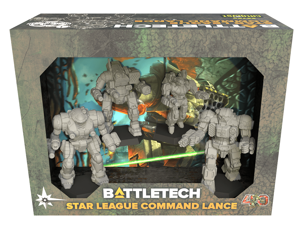Battletech Star League Command Lance - Board Game