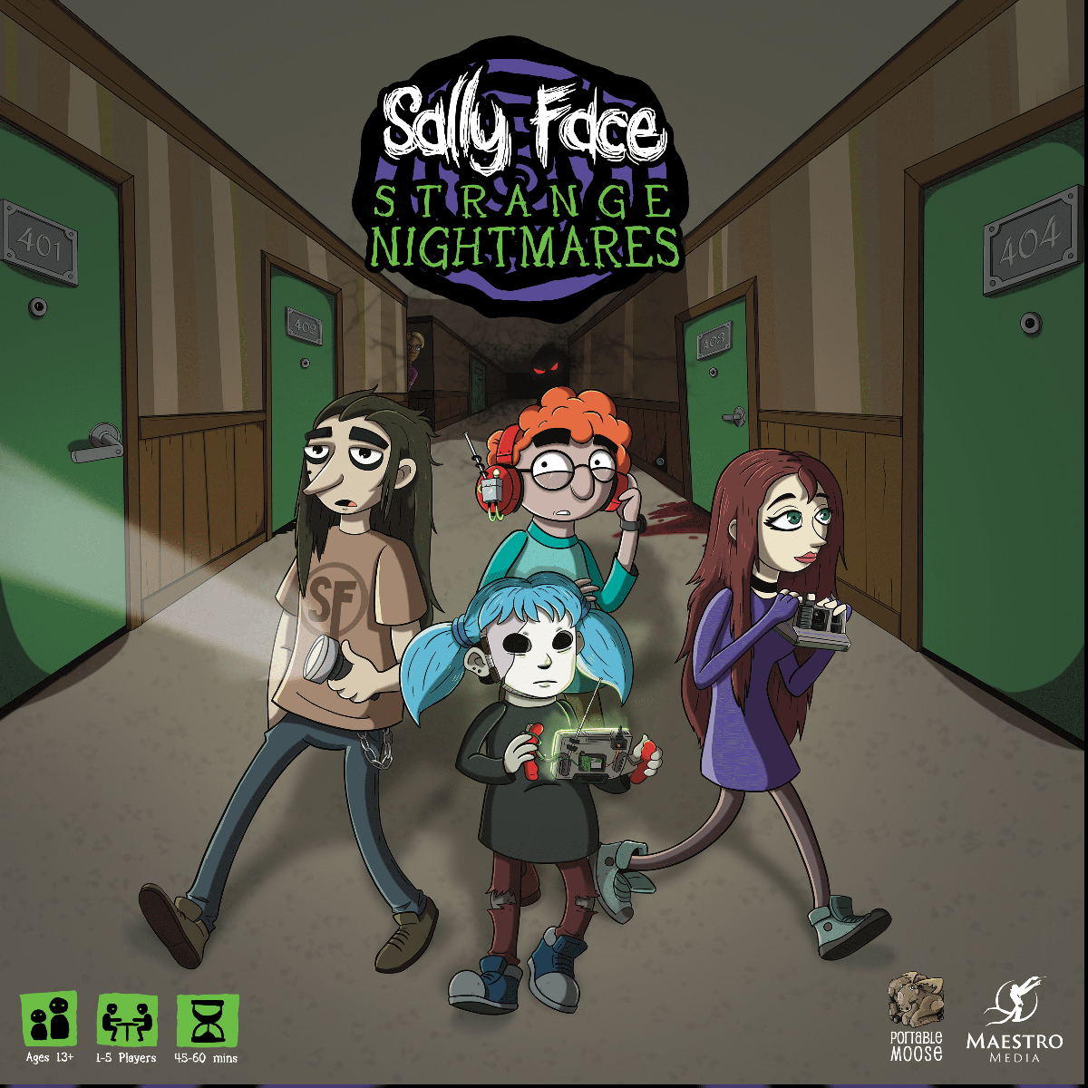 Sally Face: Strange Nightmares - Board Game