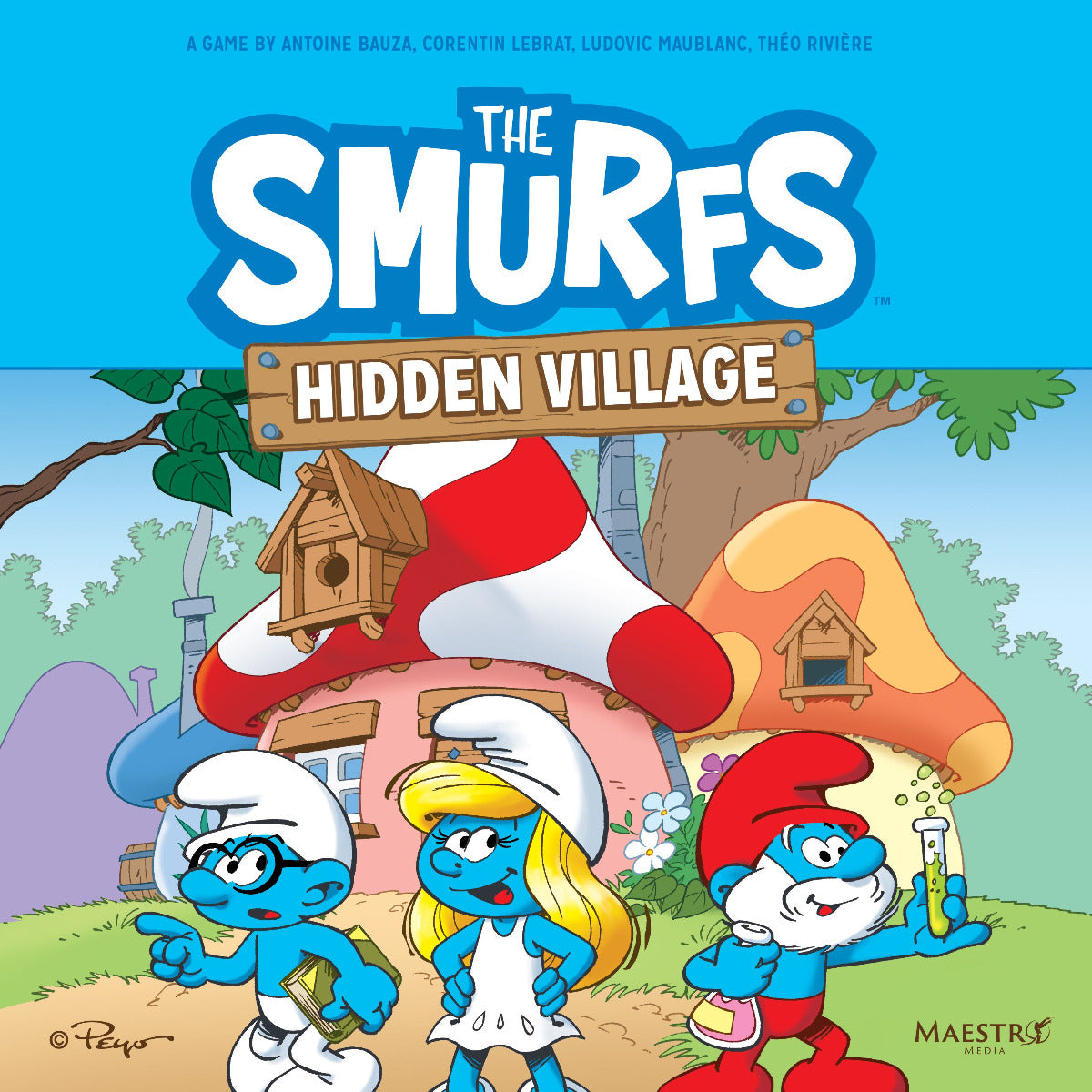 The Smurfs: Hidden Village - Board Game