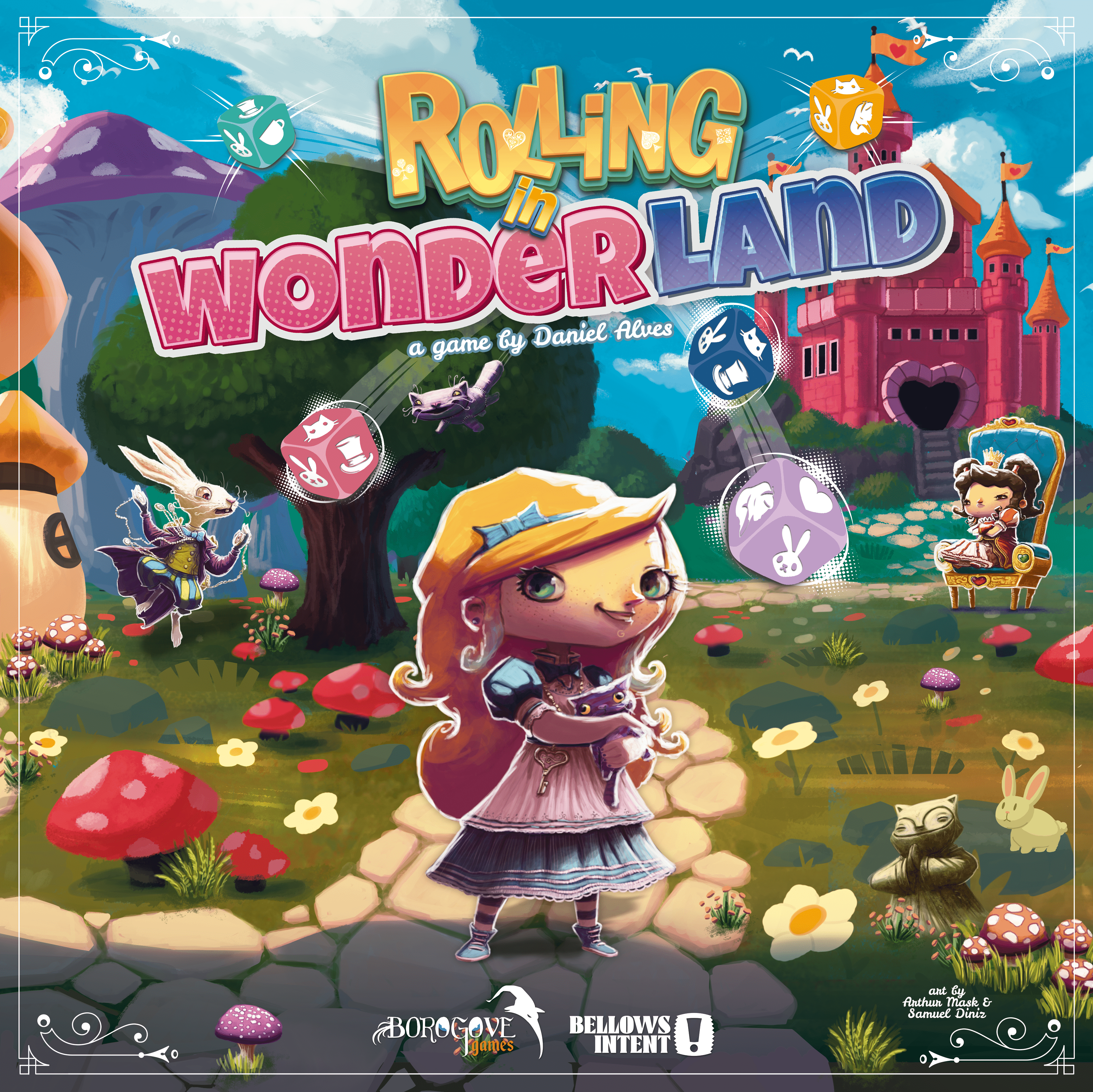 Rolling in Wonderland - Board Game