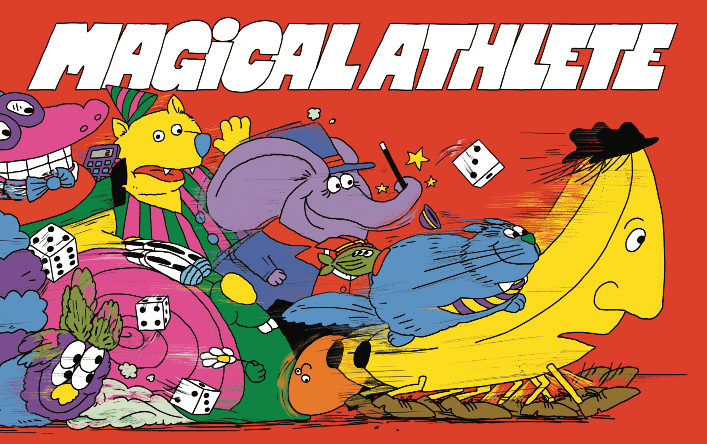 Magical Athlete - Board Game