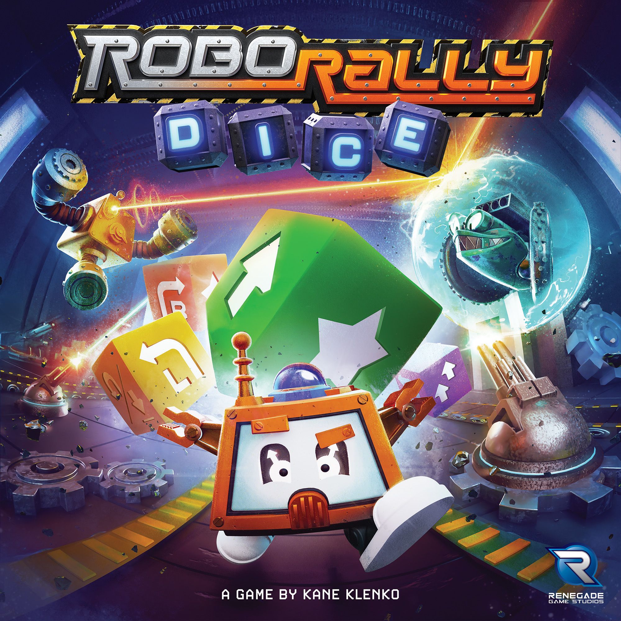 Robo Rally Dice - Board Game