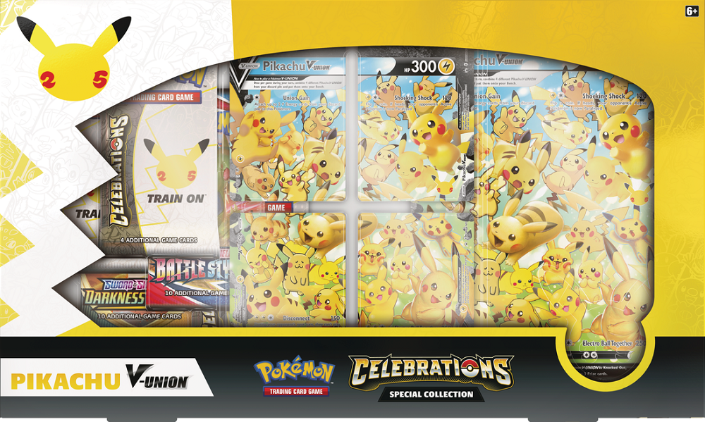 Pokemon Celebrations: Pikachu V-Union