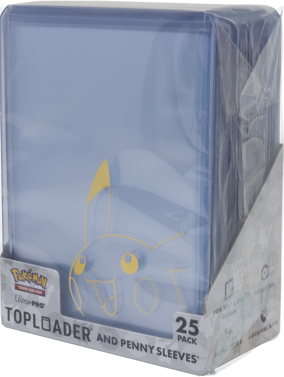 Ultra Pro Pikachu Toploader and Penny Sleeves Combo Pack
