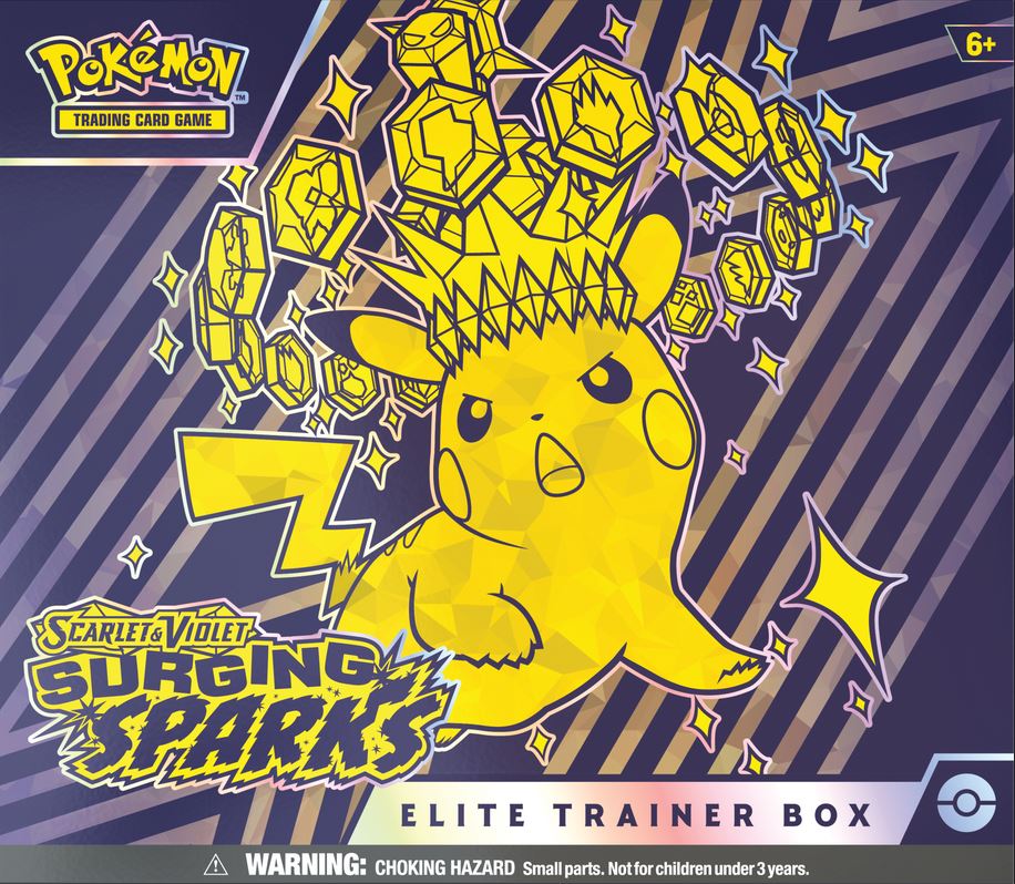 Pokemon SV8: Surging Sparks Elite Trainer Box