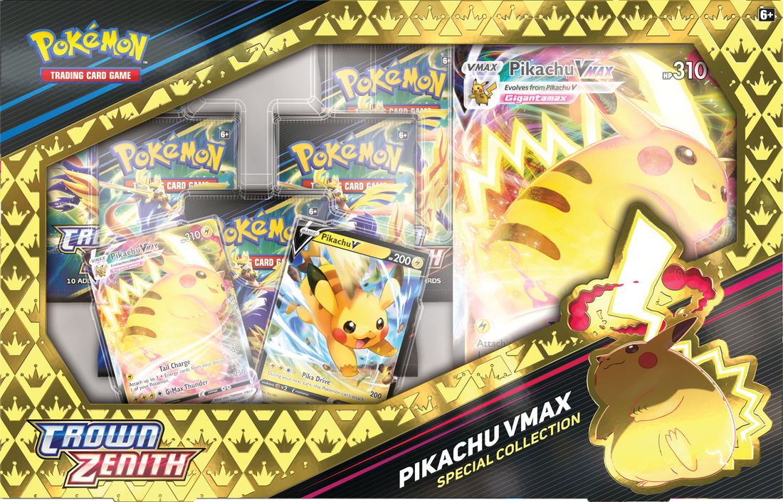 Pokemon Crown Zenith Pikachu Vmax Special Collection