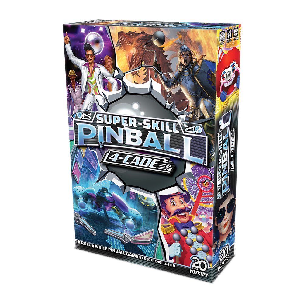 Super-Skill Pinball 4-Cade - Board Game