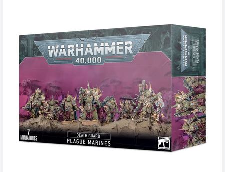 (DAMAGED) Warhammer 40,000: Death Guard Plague Marines