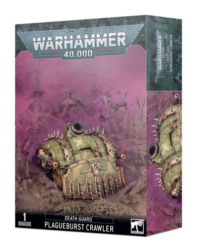 (DAMAGED) Warhammer Death Guard Plagueburst Crawler