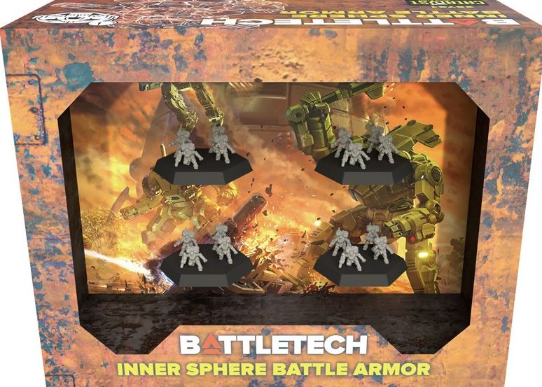 Battletech Inner Sphere Battle Armor Platoon Forcepack - Board Game