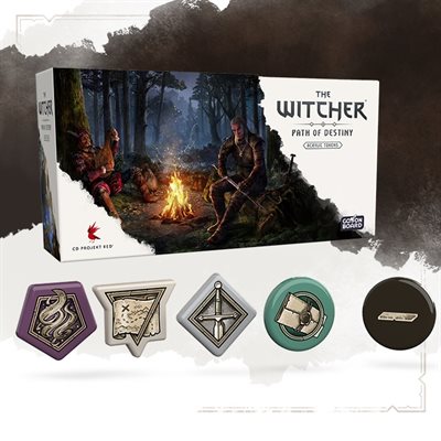 The Witcher: Path Of Destiny: Acrylic Tokens - Board Game