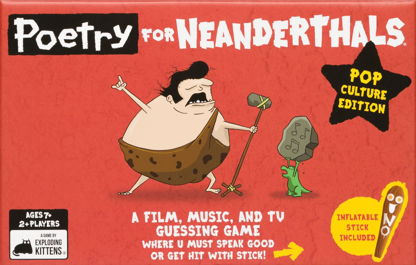 Poetry For Neanderthals: Pop Culture Edition - Board Game