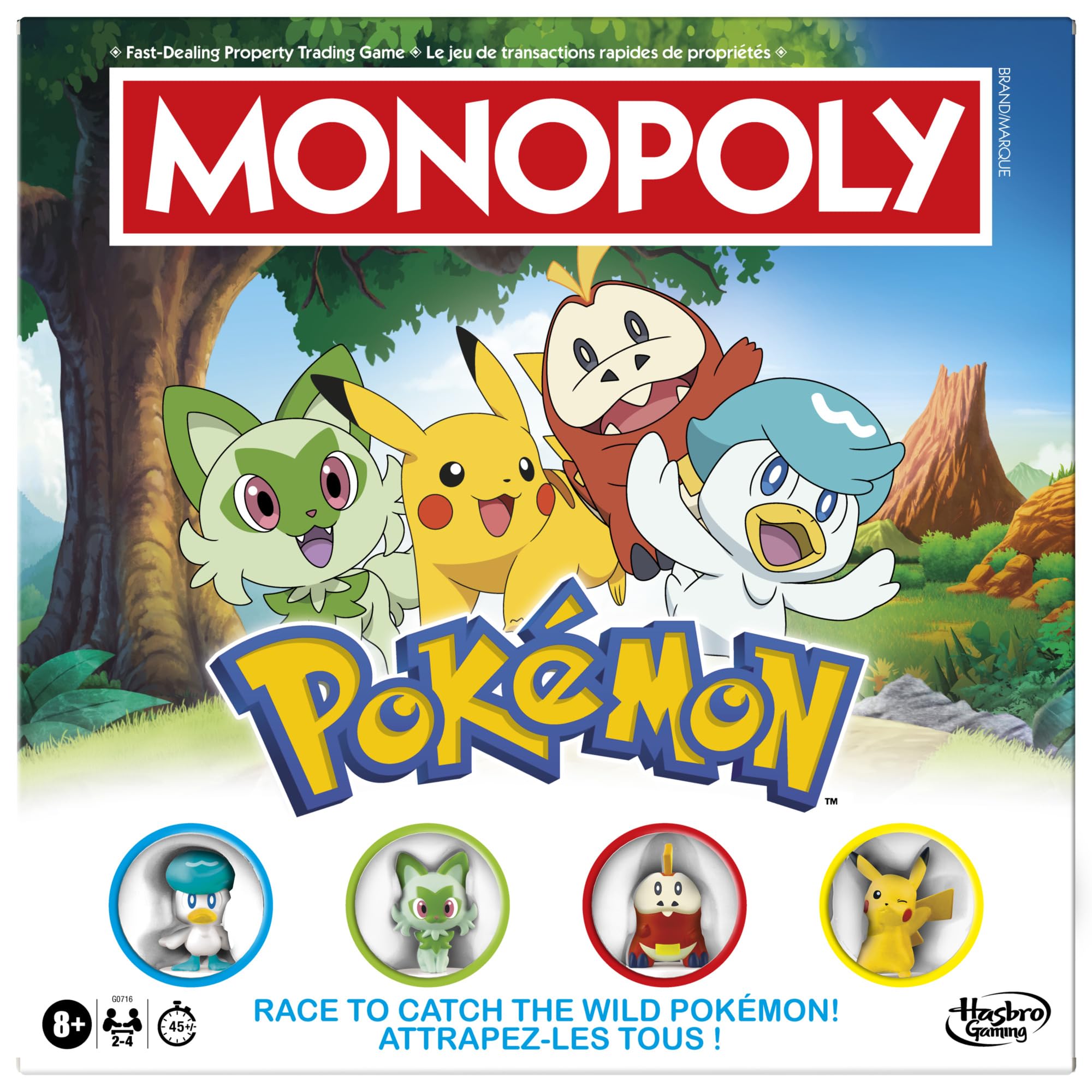 Monopoly Pokémon Edition - Board Game (DAMAGED)