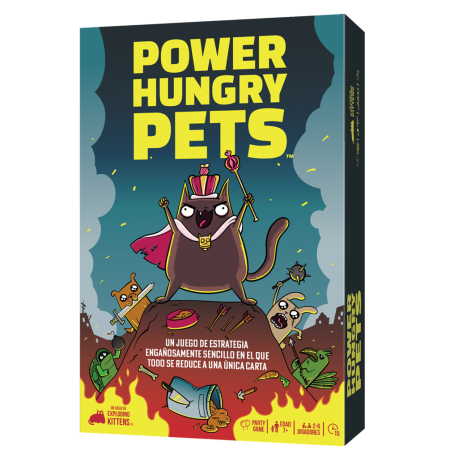 Power Hungry Pets - Board Game