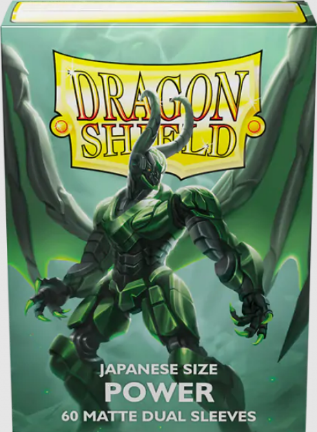 Dragon Shield Matte Dual Japanese 60-Count - Power