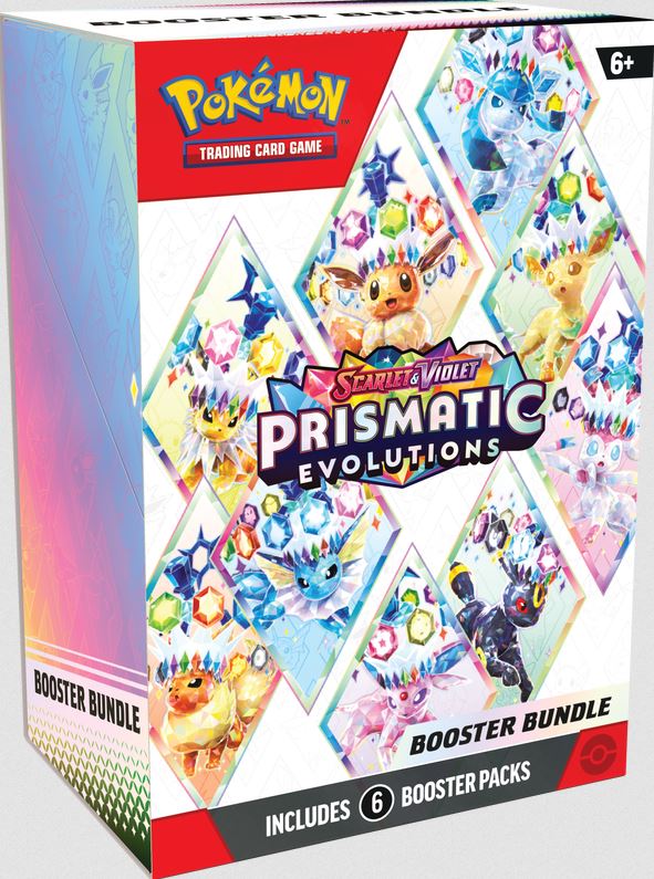 Pokemon SV8.5 Prismatic Evolutions Booster Bundle