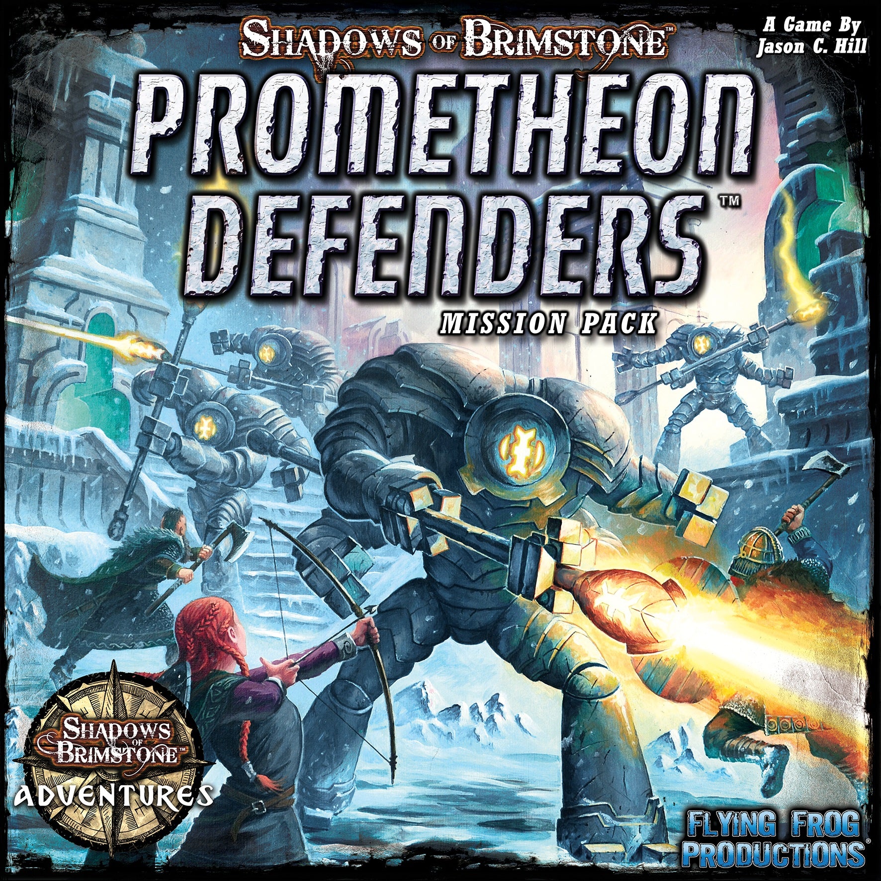 Shadows Of Brimstone: Prometheon Defenders Mission Pack - Board Game