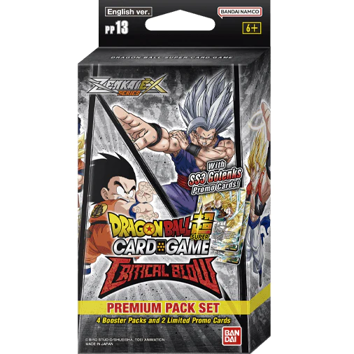 Dragon Ball Super Critical Blow Premium Pack Set
