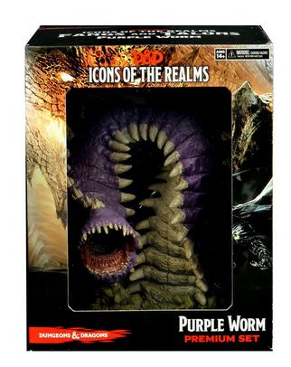 D&D Icons Set 15: Fangs and Talons Purple Worm Set