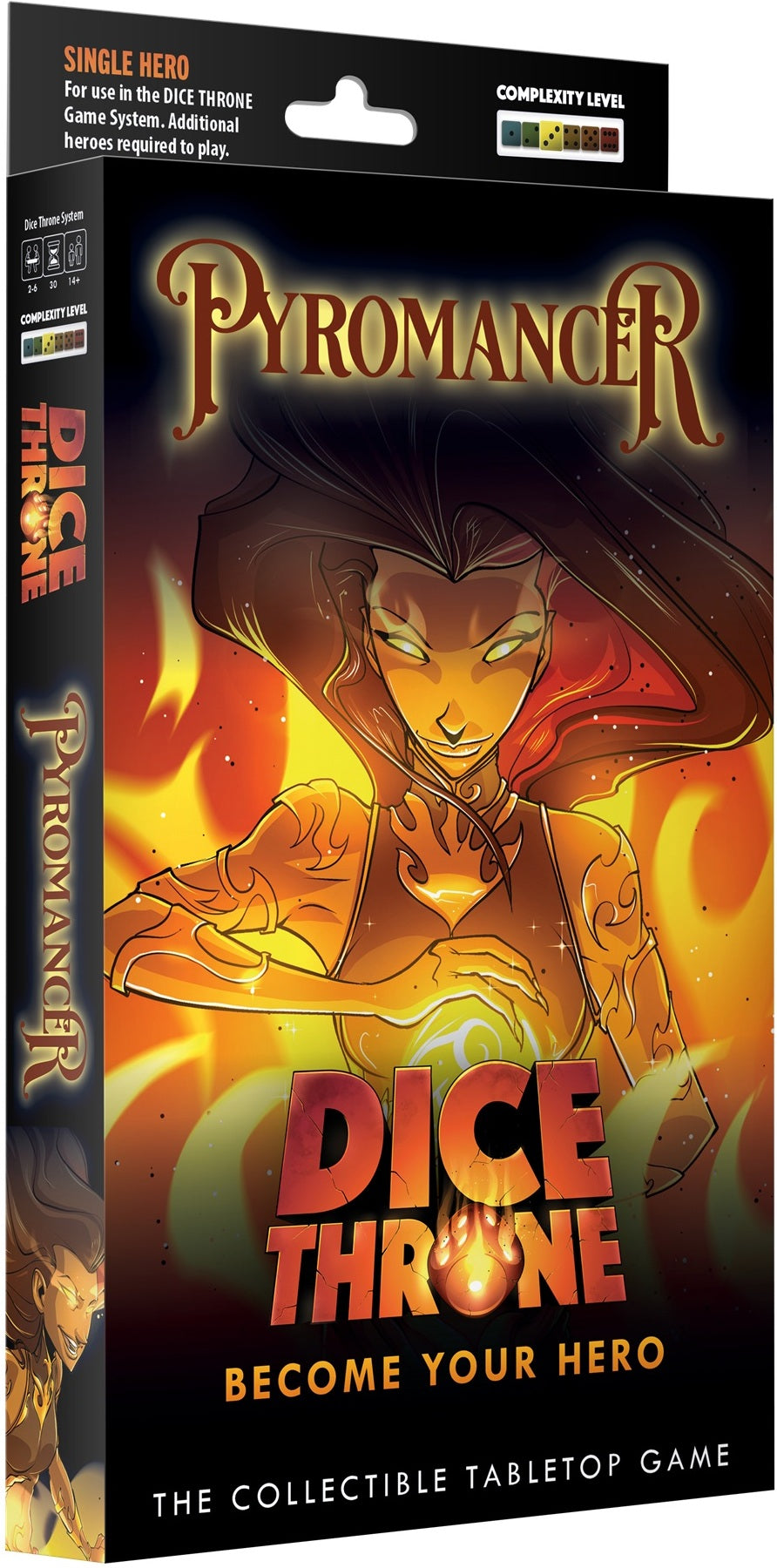 Dice Throne Hero Pack - Pyromancer - Board Game