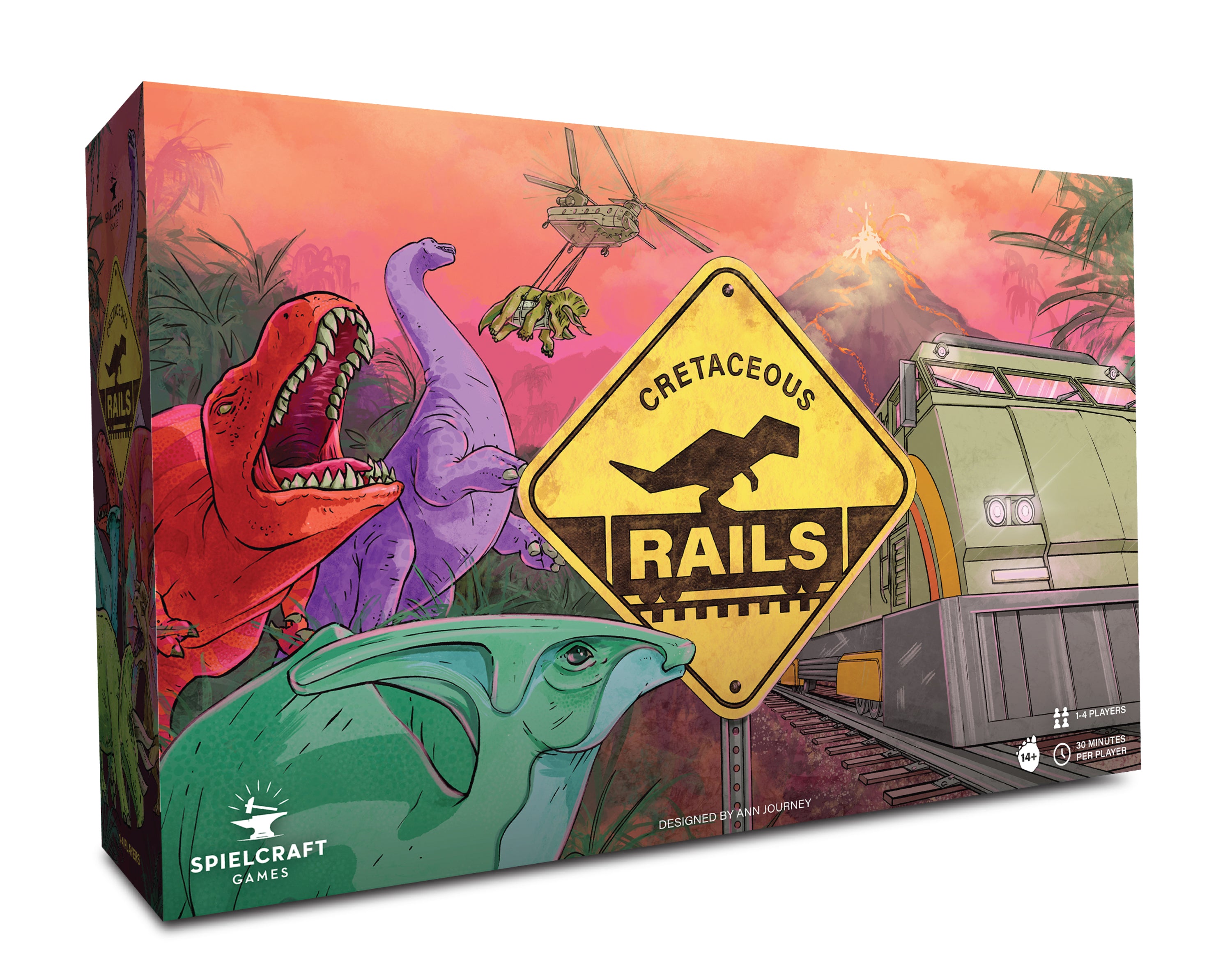 Cretaceous Rails - Board Game