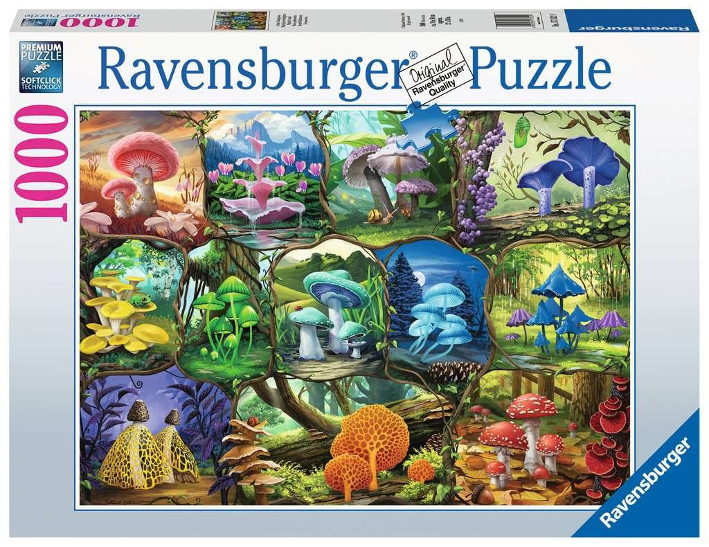 Ravensburger Beautiful Mushrooms 1000Pc - Puzzle