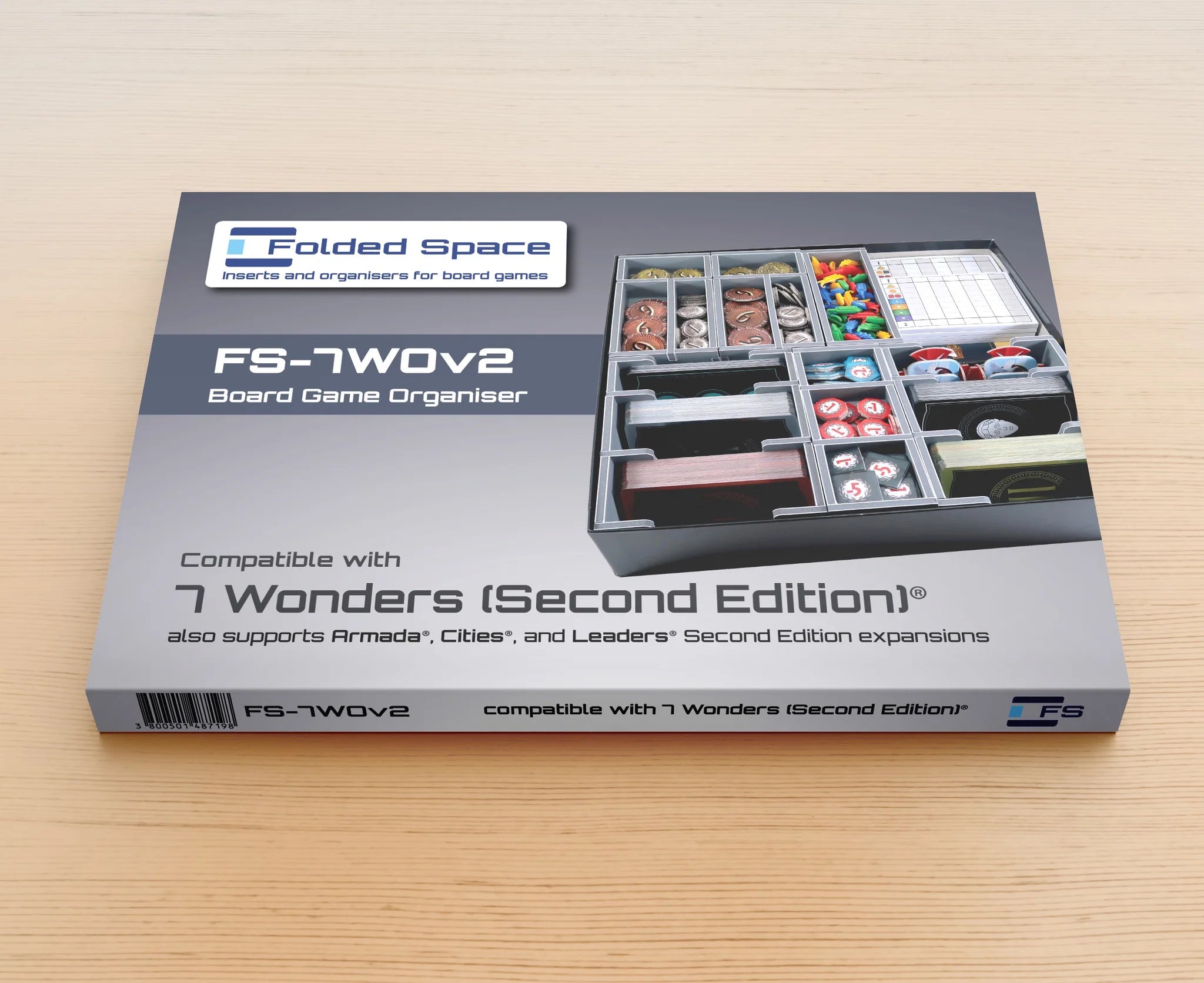 Folded Space Insert - 7 Wonders (2nd Edition)(DAMAGED)