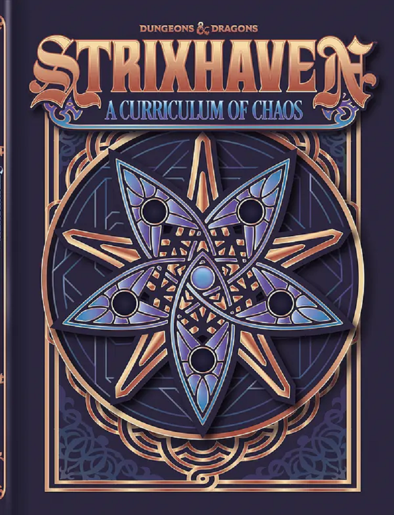 (DAMAGED) Dungeons & Dragons 5th Edition Strixhaven Curriculum of Chaos Hardcover Alternate Cover