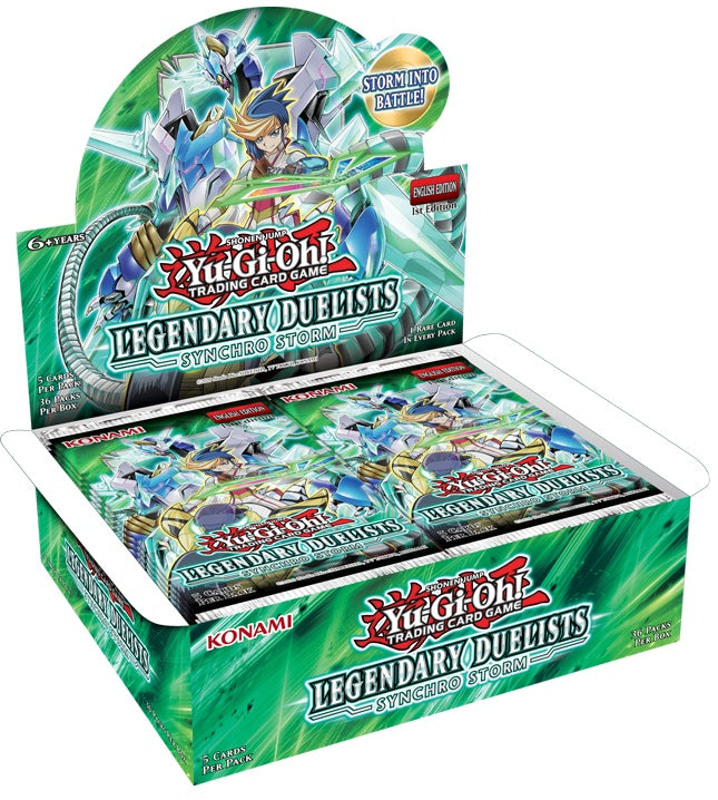 YuGiOh Legendary Duelists Synchro Storm Booster Box
