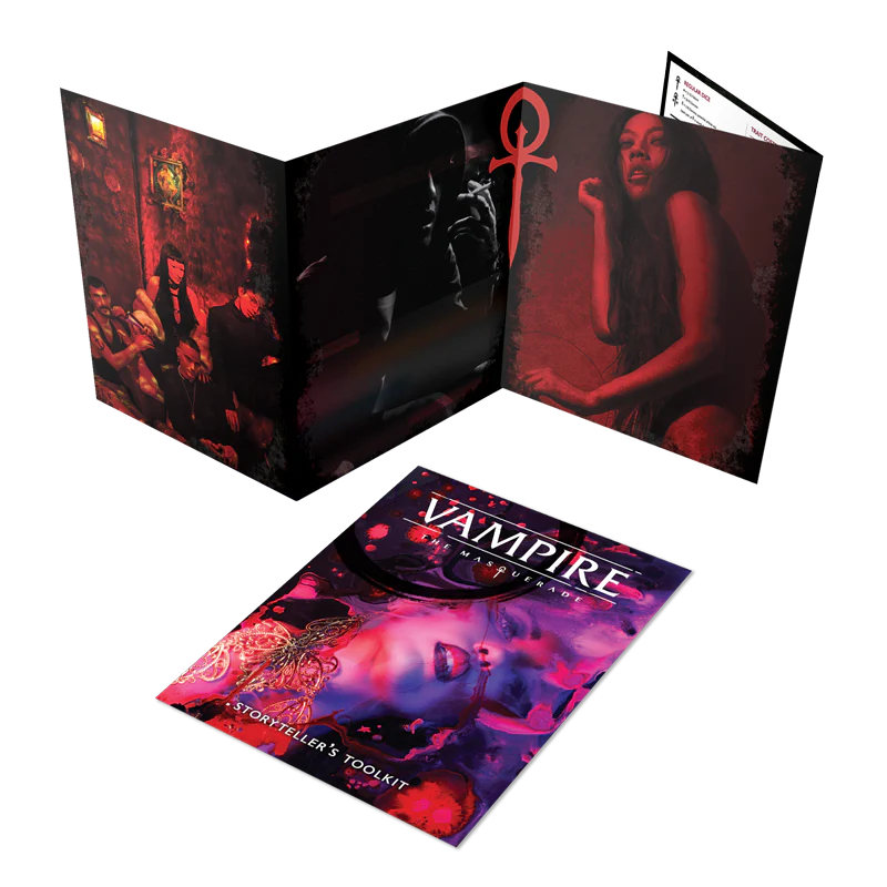 Vampire the Masquerade 5E: Screen and Toolkit