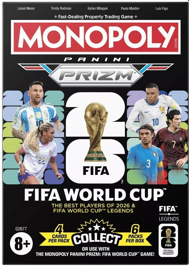 Monopoly - Panini Prizma FIFA World Cup Legends - Booster Pack