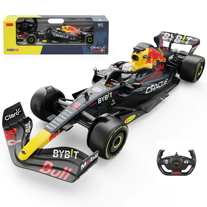 RASTAR Remote Control Oracle Red Bull Racing RB18 (No.1) 1:12 AA Dark Blue