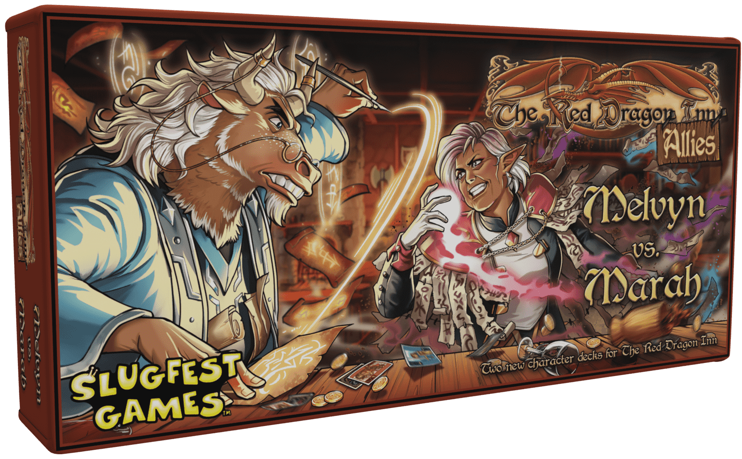 Red Dragon Inn Allies Melvyn vs Marah - Board Game