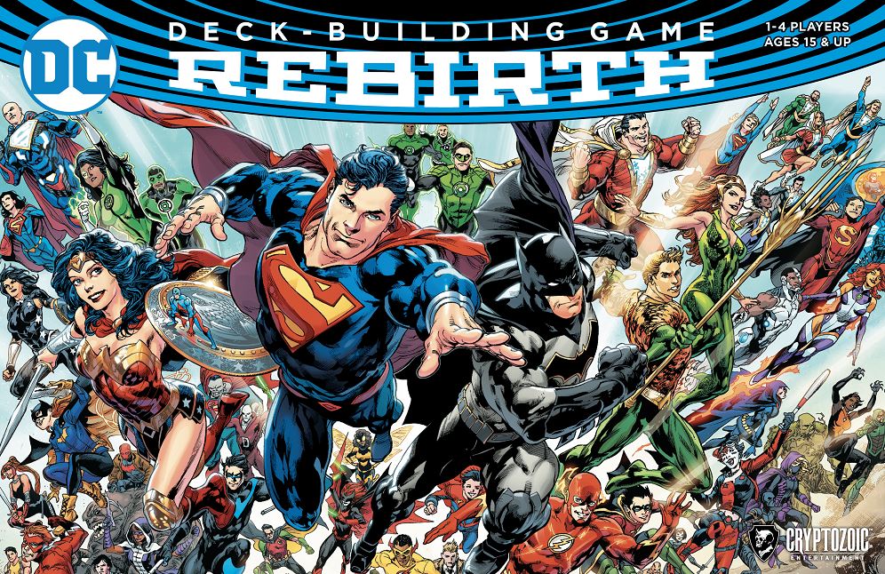 DC Comic's Deck Building Game Rebirth - Board Game