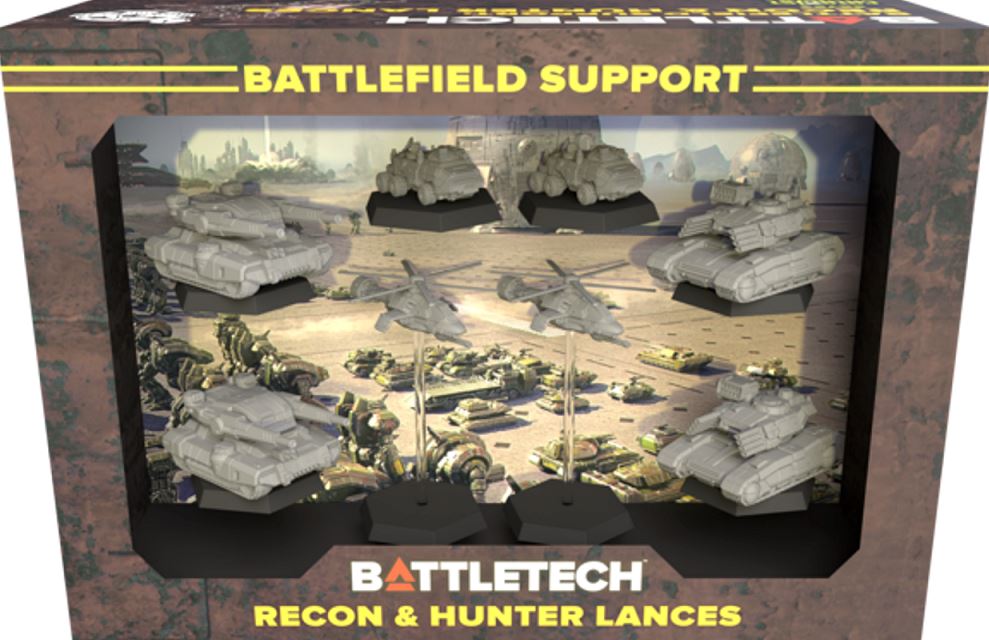 Battletech Battlefield Support Recon & Hunter Lances Forcepack - Board Game