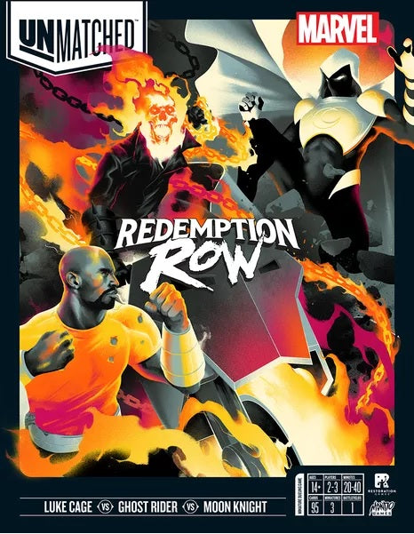 Unmatched Redemption Row - Board Game