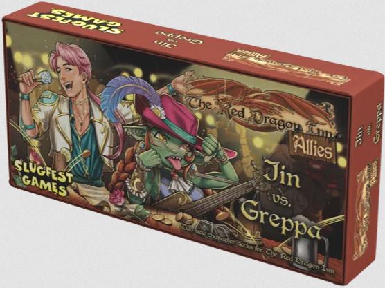 The Red Dragon Inn: Allies - Jin Vs Greppa - Board Game