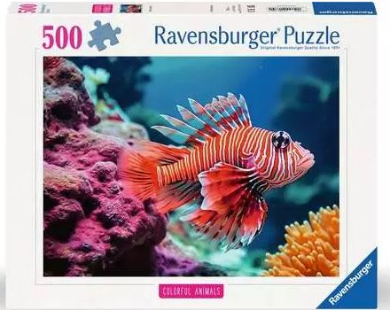 Red Lionfish 500 Pc Puzzle - Puzzle