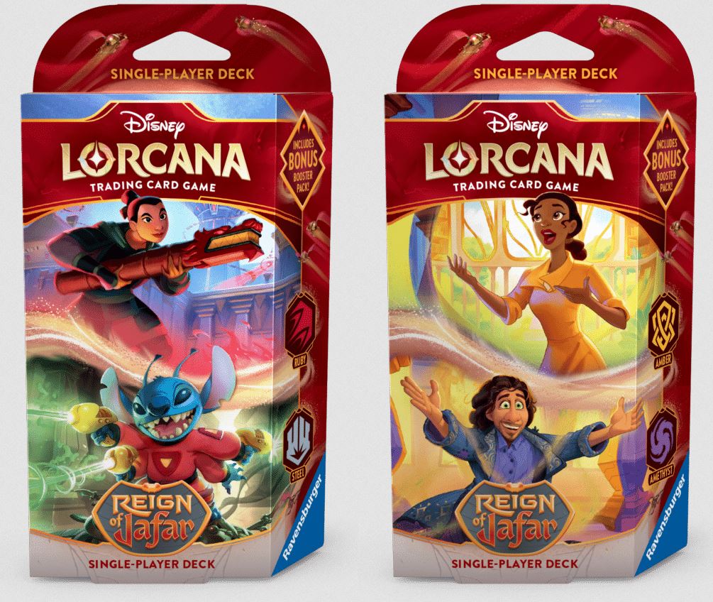 Disney Lorcana: Reign Of Jafar - Starter Deck (Set of 2)