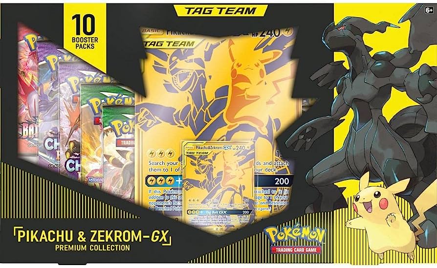 Pokemon Pikachu & Zekrom-GX Premium Collection