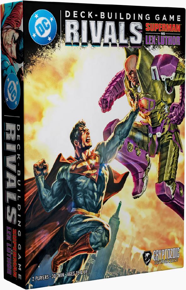 DC Comics Deck-Building Game: Rivals Superman Vs Lex Luther - Board Game