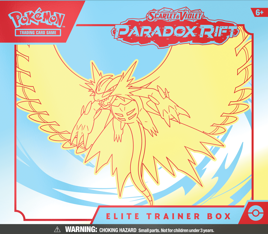 Pokemon SV4: Paradox Rift Elite Trainer Box - Roaoring Moon