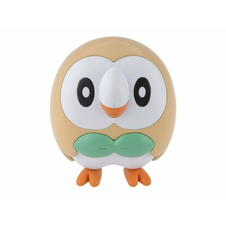 Pokemon Model Kit Quick!! 10 Rowlet By Bandai