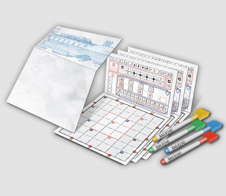 Railroad Ink Challenge: Additional Players Pack - Board Game