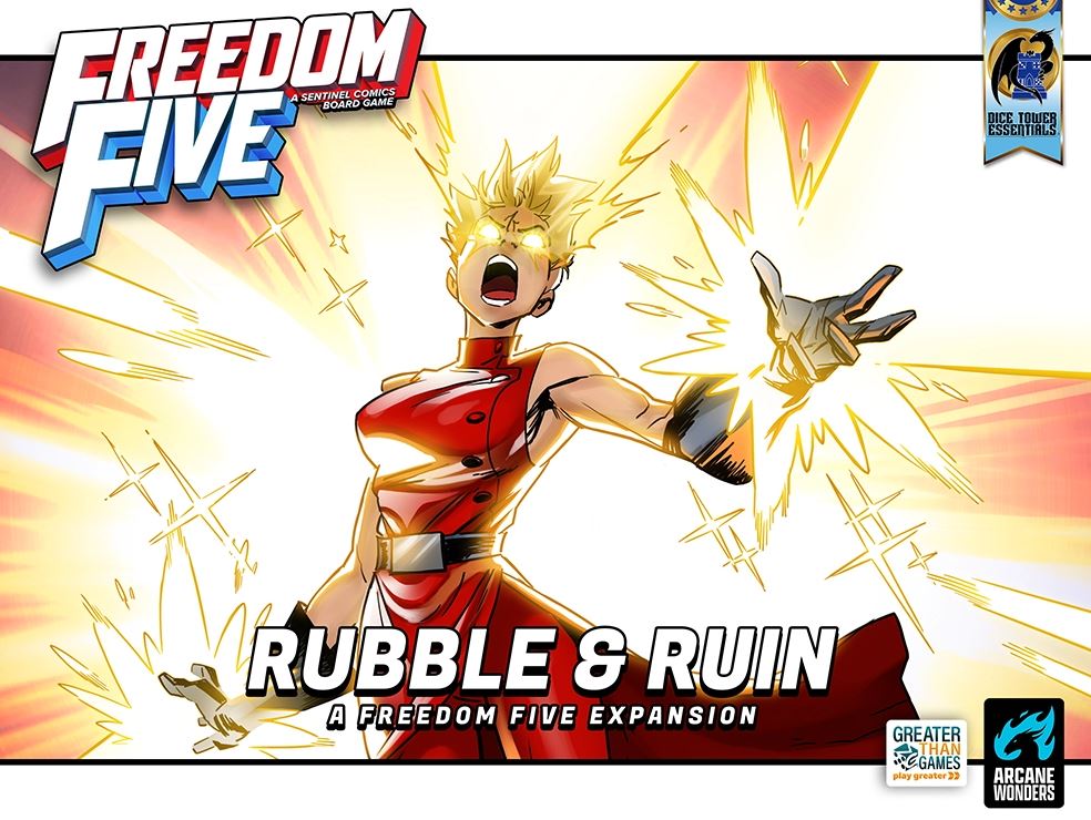 Freedom Five Rubble Ruin Expansion Retail - Board Game