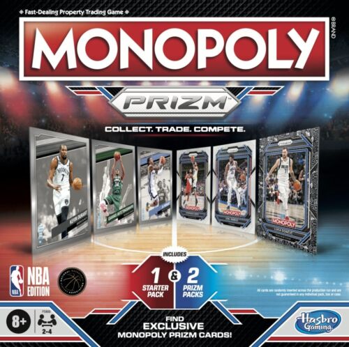 Monopoly Prizm NBA Edition - Board Game
