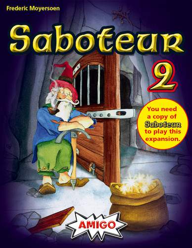 Sabotuer 2 - Board Game (DAMAGED)
