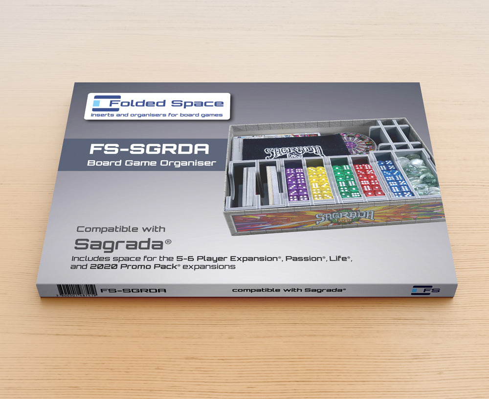 Folded Space Game Inserts: Sagrada