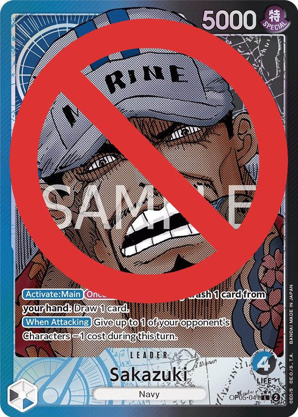 One Piece Good Riddance to Sakazuki High Stakes Online Tournament Event July 4, 8:30 PM